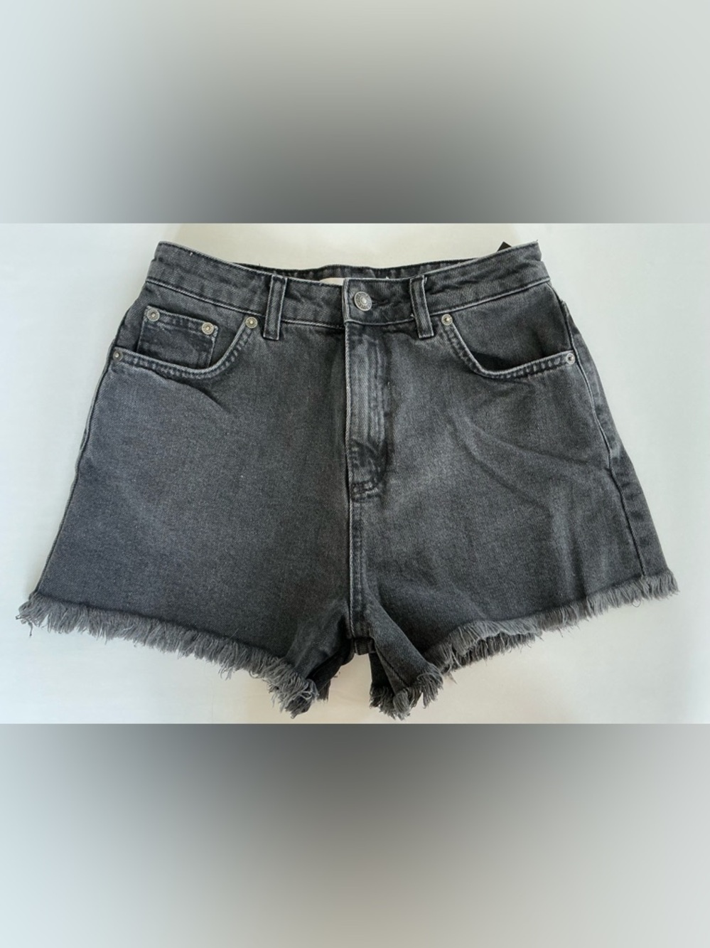 Vintage Crop Denim Shorts